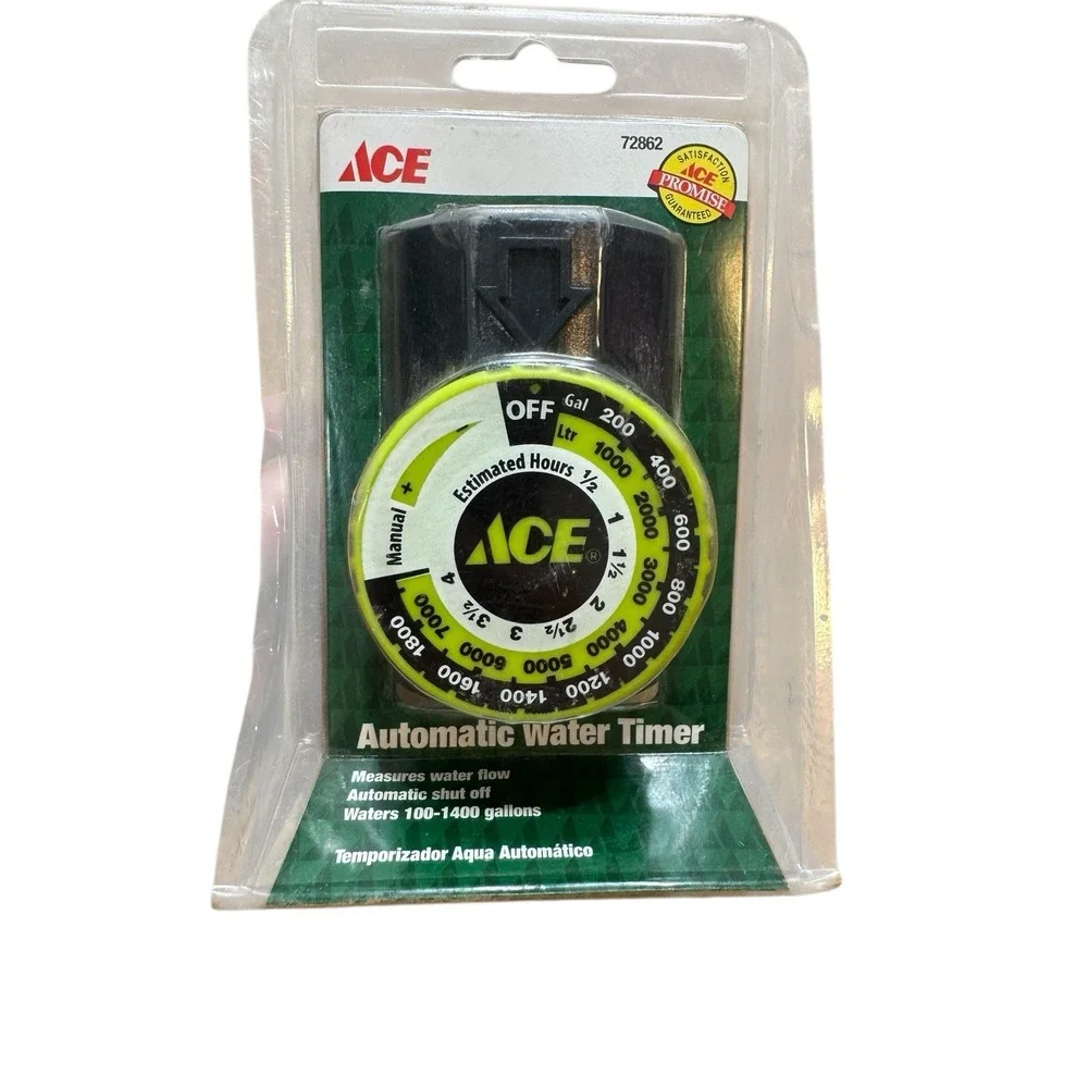 New ACE Automatic Water‎ Timer 72862 Garden Hose Watering Irrigation System